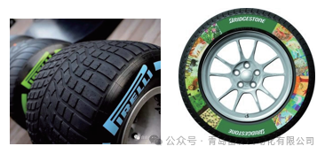轮胎胎侧彩色图案热贴机自动贴标机