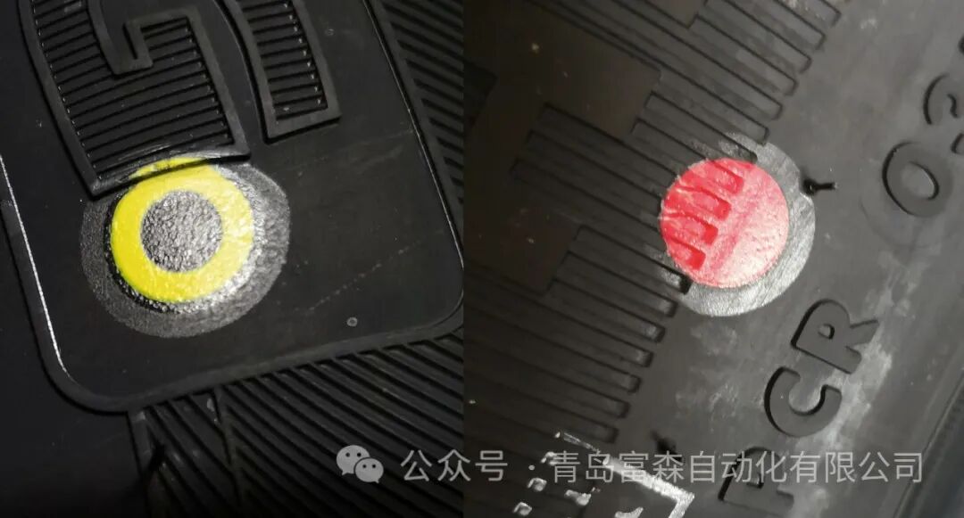 OE轮胎动平衡均匀性新型成品点色带打标方案